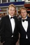 Amsterdam 23 augustus 2007
Premiere  film Matt Damon in Tuschinski. Mark v Eeuwen en Frank Houben