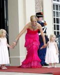 Apeldoorn 1 september 2007
Prins Willem Alexander viert zijn 40e verjaardag op paleis het Loo met Maxima Alexia Ariane en Amalia.