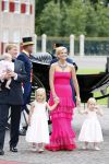 Apeldoorn 1 september 2007
Prins Willem Alexander viert zijn 40e verjaardag op paleis het Loo met Maxima Alexia Ariane en Amalia.
