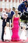 Apeldoorn 1 september 2007
Prins Willem Alexander viert zijn 40e verjaardag op paleis het Loo met Maxima Alexia Ariane en Amalia.