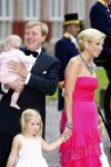 Apeldoorn 1 september 2007
Prins Wille Alexander viert zijn 40e verjaardag op paleis het Loo met Maxima Alexia Ariane en Amalia.