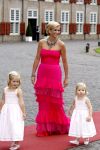 Apeldoorn 1 september 2007
Prins Willem Alexander viert zijn 40e verjaardag op paleis het Loo met Maxima Alexia Ariane en Amalia.