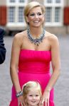 Apeldoorn 1 september 2007
Prins Willem Alexander viert zijn 40e verjaardag op paleis het Loo met Maxima Alexia Ariane en Amalia.