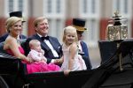 Apeldoorn 1 september 2007
Prins Willem Alexander viert zijn 40e verjaardag op paleis het Loo met Maxima Alexia Ariane en Amalia.