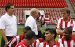 Eindhoven, 28 Augustus 2007
Perspresentatie PSV Seizoen 2007/2008
Mika Vayrynen in gesprek met Ronald Koeman