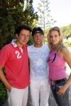 Cabopino 14 augustus 2007
Hans Kazan met zijn vrouw Wendy en zonen Renzo Oscar Steven en Mara bij hun huis in Spanje.