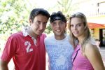 Cabopino 14 augustus 2007
Hans Kazan met zijn vrouw Wendy en zonen Renzo Oscar Steven en Mara bij hun huis in Spanje.