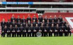 Eindhoven, 28 Augustus 2007
PSV Selektie, Seizoen 2007/2008
Bovenste rij v.l.n.r.: Ferd v Odenhoven, Joop Hiele, Mika Vayrynen, Bas Roorda, Gomes, Csaba Feher, Tommie v d Leegte, Mart v d Heuvel en Luc v Agt
Middelste rij v.l.n.r.: Medewerker Oger, Alcides Otman Bakkal, Jefferson Farfan,Jan Wouters, Ronald Koeman, Sander Lusink, Tonny Bruins Slot, Ibrahim Afellay, Kenneth Perez, Jonathan Reis, Slobodan Rajkovic en Gaby Hillary
Onderste rij v.l.n.r.: Fagner, Ismail Aisssati, Carlos Salcido, Arouna Kone, John de Jong, Dank Lazovic, Timmy Simons, Manuel Da Costa, Eric Addo,Mike Zonneveld, Dirk Marcellis, Genero Zeefuik en Jason Culina