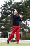 Zandvoort 18 augustus 2007
Pieter v Vollenhoven speelt mee met een charity wedstrijd van de klm open golf een week nadat bij hemin het ziekenhuis stuk huid verwijderd is.