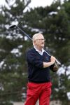 Zandvoort 18 augustus 2007
Pieter v Vollenhoven speelt mee met een charity wedstrijd van de klm open golf een week nadat bij hemin het ziekenhuis stuk huid verwijderd is.