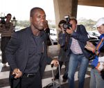 Noordwijk 20 augustus 2007
De spelers van het nederlands elftal verzamelen in hotel huis ter duin voor de oefenwedstrijd tegen zwitserland. Clarence Seedorf