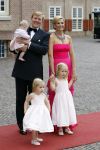 Apeldoorn 1 september 2007
Prins Willem Alexander viert zijn 40e verjaardag op paleis het Loo met Maxima Alexia Ariane en Amalia.