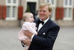 Apeldoorn 1 september 2007
Prins Willem Alexander viert zijn 40e verjaardag op paleis het Loo met Maxima Alexia Ariane en Amalia.