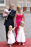 Apeldoorn 1 september 2007
Prins Wille Alexander viert zijn 40e verjaardag op paleis het Loo met Maxima Alexia Ariane en Amalia.
