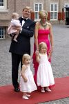 Apeldoorn 1 september 2007
Prins Wille Alexander viert zijn 40e verjaardag op paleis het Loo met Maxima Alexia Ariane en Amalia.