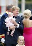 Apeldoorn 1 september 2007
Prins Willem Alexander viert zijn 40e verjaardag op paleis het Loo met Maxima Alexia Ariane en Amalia.