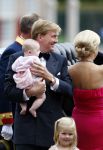 Apeldoorn 1 september 2007
Prins Wille Alexander viert zijn 40e verjaardag op paleis het Loo met Maxima Alexia Ariane en Amalia.