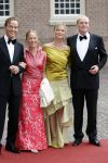 Apeldoorn 1 september 2007
Prins Willem Alexander viert zijn 40e verjaardag op paleis het Loo met Maxima Alexia Ariane en Amalia. Prins Jaime Prinses Margarita Prinses Carolina en Prins Carlos
