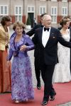 Apeldoorn 1 september 2007
Prins Willem Alexander viert zijn 40e verjaardag op paleis het Loo met Maxima Alexia Ariane en Amalia. Pieter v Vollenhoven en Prinses Margriet