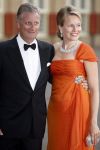 Apeldoorn 1 september 2007
Prins Willem Alexander viert zijn 40e verjaardag op paleis het Loo met Maxima Alexia Ariane en Amalia. Prinses Mathilde en Prins Filip
