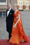 Apeldoorn 1 september 2007
Prins Willem Alexander viert zijn 40e verjaardag op paleis het Loo met Maxima Alexia Ariane en Amalia. Prinses Mathilde en Prins Filip