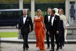 Apeldoorn 1 september 2007
Prins Willem Alexander viert zijn 40e verjaardag op paleis het Loo met Maxima Alexia Ariane en Amalia. Prinses Mathilde en Prins Filip