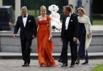 Apeldoorn 1 september 2007
Prins Willem Alexander viert zijn 40e verjaardag op paleis het Loo met Maxima Alexia Ariane en Amalia. Prinses Mathilde en Prins Filip
