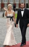 Apeldoorn 1 september 2007
Prins Willem Alexander viert zijn 40e verjaardag op paleis het Loo met Maxima Alexia Ariane en Amalia. Prinses Mette Marit met Prins Haakon