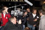 Noordwijk 20 augustus 2007
De spelers van het nederlands elftal verzamelen in hotel huis ter duin voor de oefenwedstrijd tegen zwitserland. Rafael v d Vaart en Hans Kraay jr
