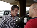 Noordwijk 20 augustus 2007
De spelers van het nederlands elftal verzamelen in hotel huis ter duin voor de oefenwedstrijd tegen zwitserland. Rafael v d Vaart