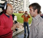 Noordwijk 20 augustus 2007
De spelers van het nederlands elftal verzamelen in hotel huis ter duin voor de oefenwedstrijd tegen zwitserland. Rafael v d Vaart