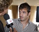 Noordwijk 20 augustus 2007
De spelers van het nederlands elftal verzamelen in hotel huis ter duin voor de oefenwedstrijd tegen zwitserland. Rafael v d Vaart