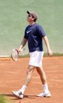 Marbella 14 augustus 2007
Richard Krajicek en zijn zoon Alec aan het tennissen in Marbella.