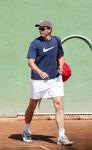 Marbella 14 augustus 2007
Richard Krajicek en zijn zoon Alec aan het tennissen in Marbella.