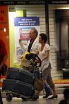 Schiphol 15 augustus 2007
Rob de Nijs en zijn vriendin Henriette komen terug van vakantie in Spanje.