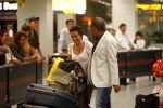 Schiphol 15 augustus 2007
Rob de Nijs en zijn vriendin Henriette komen terug van vakantie in Spanje.
