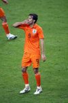 Amsterdam 8 september 2007
kwalificatieduel voor EK tussen Nederland en Bulgarije in de amsterdam arena. Nederland wint met 2-0. Ruud v Nistelrooy blij na doelpunt