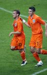 Amsterdam 8 september 2007
kwalificatieduel voor EK tussen Nederland en Bulgarije in de amsterdam arena. Nederland wint met 2-0. Wesley Sneijder scoort de 1-0. met Robin v Persie