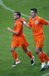 Amsterdam 8 september 2007
kwalificatieduel voor EK tussen Nederland en Bulgarije in de amsterdam arena. Nederland wint met 2-0. Wesley Sneijder scoort de 1-0. met Robin v Persie