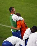 Amsterdam 8 september 2007
kwalificatieduel voor EK tussen Nederland en Bulgarije in de amsterdam arena. Nederland wint met 2-0. Wesley Sneijder scoort de 1-0. met Andre Ooijer