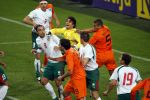 Amsterdam 8 september 2007
kwalificatieduel voor EK tussen Nederland en Bulgarije in de amsterdam arena. Nederland wint met 2-0. Wilfred Bouma