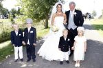 Laren/ Eemnes 29 augustus 2007
Willibrord Frequin en zijn Suzanne trouwen. Ze vertrekken vanaf thuis met koets naar de theetuin.