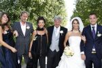 Laren/ Eemnes 29 augustus 2007
Willibrord Frequin en zijn Suzanne trouwen. Ze vertrekken vanaf thuis met koets naar de theetuin.Met zijn kinderen Barbara Rebecca en Louis