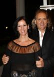 Amsterdam, 12 September 2009
Winter modeshow Mart Visser in het Apollo hotel
Annemarie v Gaal met partner
Foto Peter Smulders BV