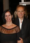 Amsterdam, 12 September 2009
Winter modeshow Mart Visser in het Apollo hotel
Annemarie v Gaal met partner
Foto Peter Smulders BV