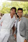 Amsterdam 1 augustus 2009
Gerard Joling heeft tijdens de gay pride in amsterdam een eigen boot met daarop diverse bekende nederlanders.Bart Ettekoven met zijn vriend
Peter Smulders bv