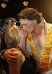 Amsterdam 14 september 2009
Premiere Mamma Mia in Carre.Bas Westerweel met babette v Veen
Peter Smulders bv