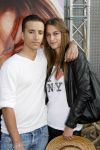 Amsterdam 17 augustus 2009
Premiere Hannah Montana in pathe arena. Charlotte ten Brink dochter van Robert met haar vriend ... acteur in spangas
Peter Smulders bv