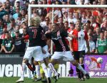 Rotterdam, 20 September 2009
Kompetitiewedstrijd Feyenoord-PSV, eindstand 1-3 Seizoen 2009/2010
Danny Koevermans is blij na zijn tweede doelpunt