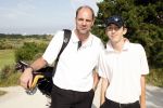Zandvoort 15 augustus 2009
KLM open golf pro am met bn ers voor het goede doel. Ed de Goey met zijn zoon
Peter Smulders bv